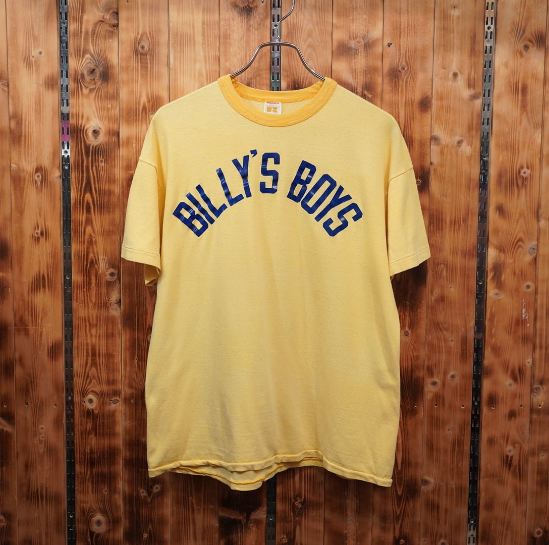 70s russell athletic 金タグ リンガーTシャツ XL/ラッセルアスレチック