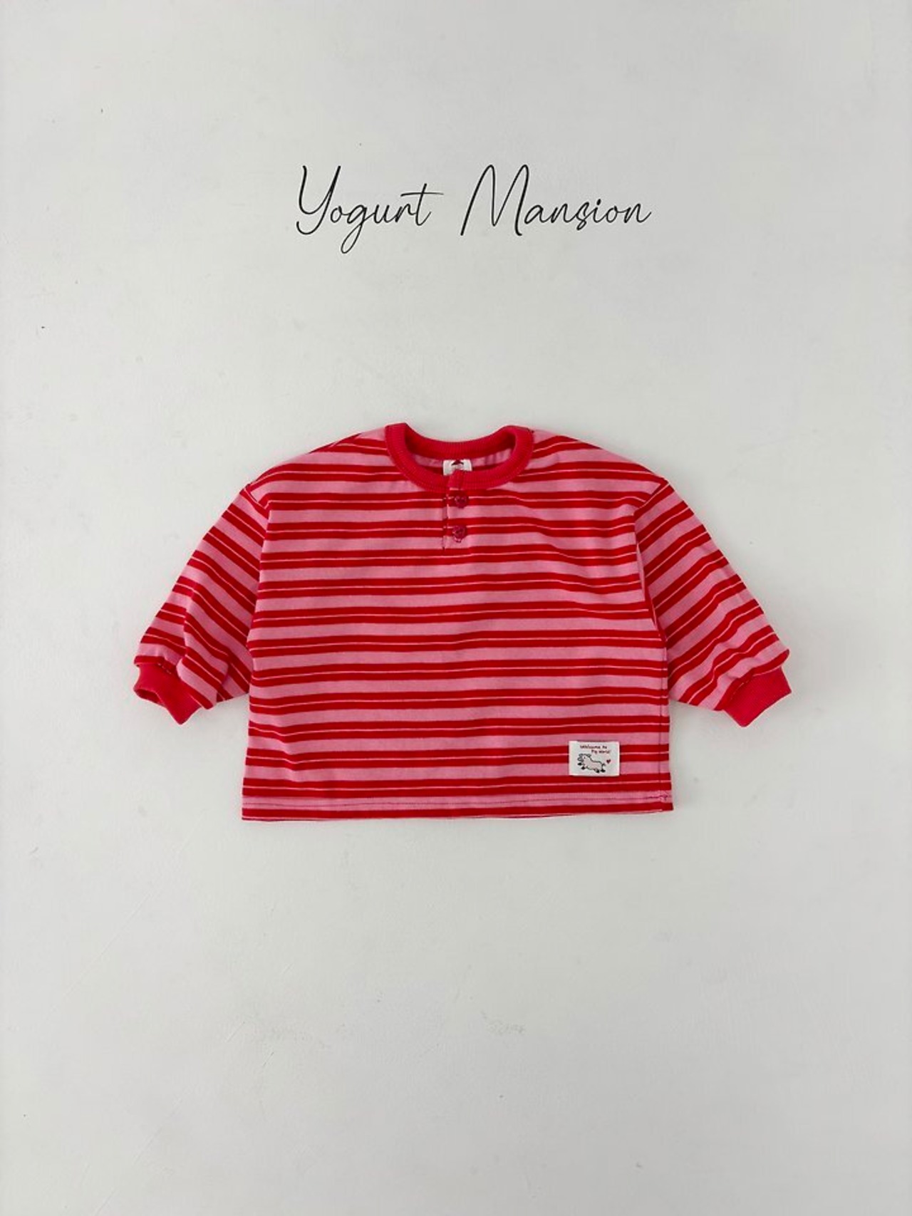 【取寄/韓国直送】Yogurt Mansion  ロリポップTシャツ｜秋服｜韓国子供服｜26/AT