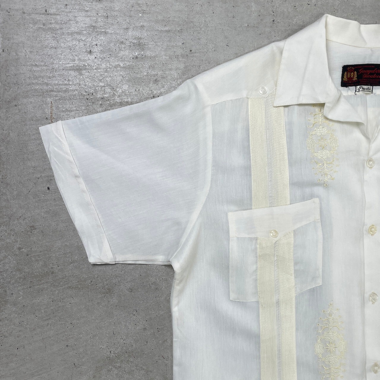 70年代~80年代 Guayabera Yucateca キューバシャツ メキシカンシャツ 