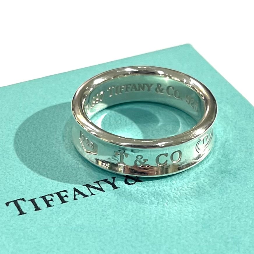 TIFFANY＆CO.】【19.5号】2965 シルバー925 ティファニー1837 ナ