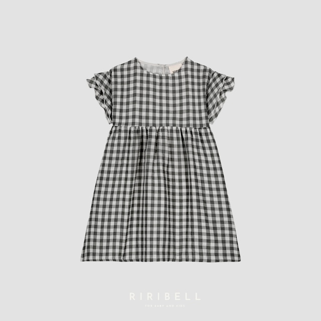 予約/送料無料【STUDIO BOHEME】DRESS COUSINE - GINGHAM