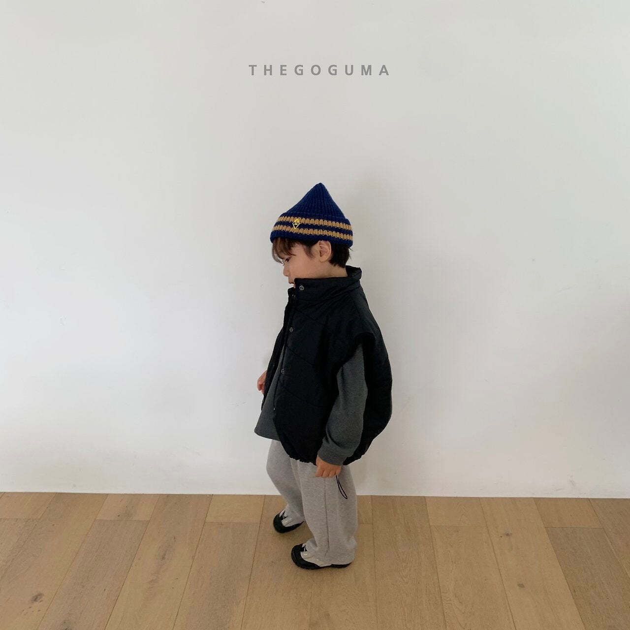 【取寄】THE GOGUMA 無地ストレッチタートルネックTシャツ｜冬服｜韓国子供服