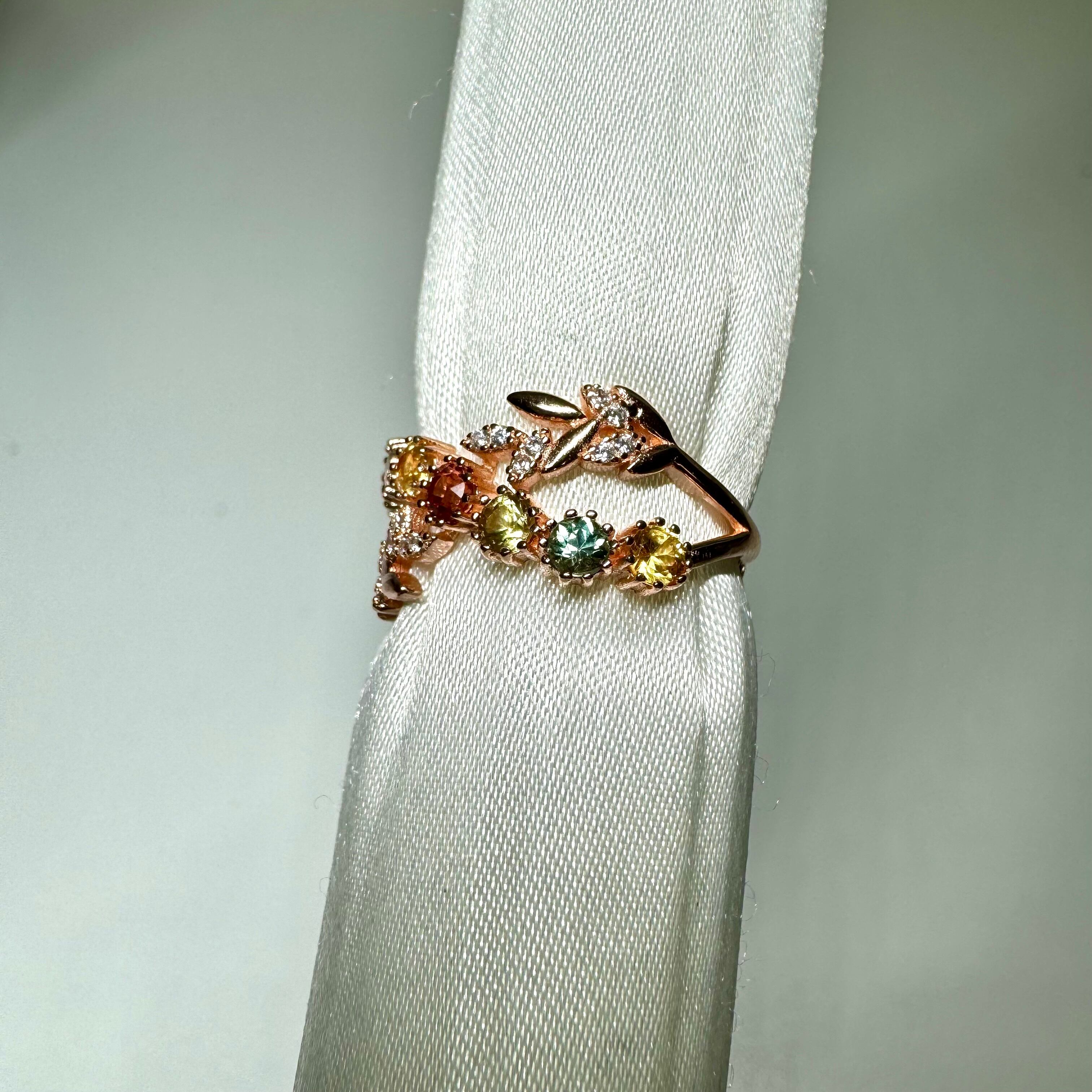 Nature Ring♦︎ファンシーサファイア ♦︎