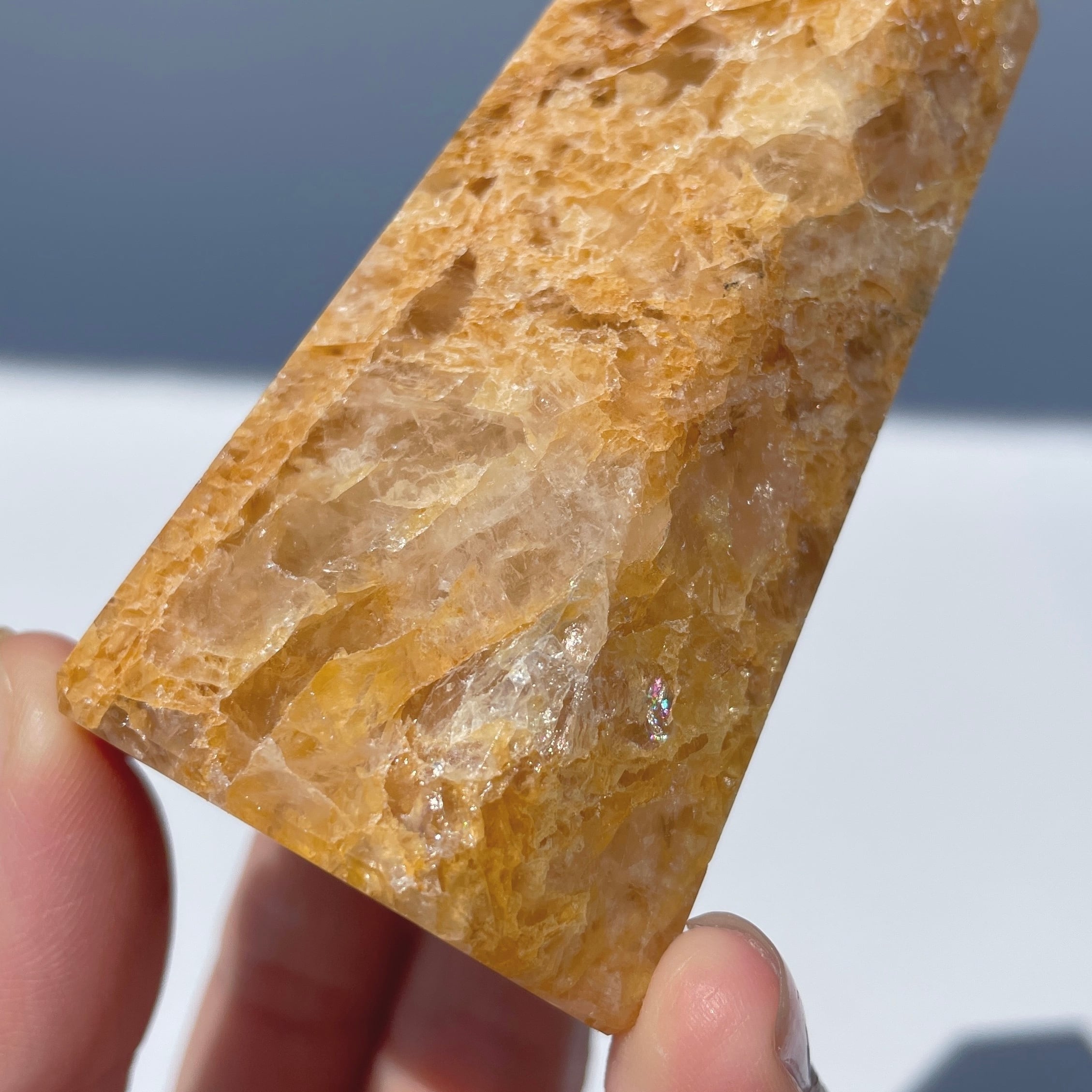 ゴールデンヒーラー タワー型45◇Golden Healer◇天然石・鉱物