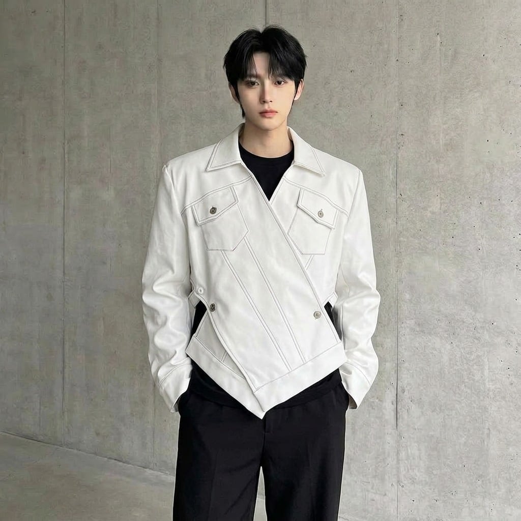 フロントクロス ショルダーパッドジャケット D10060