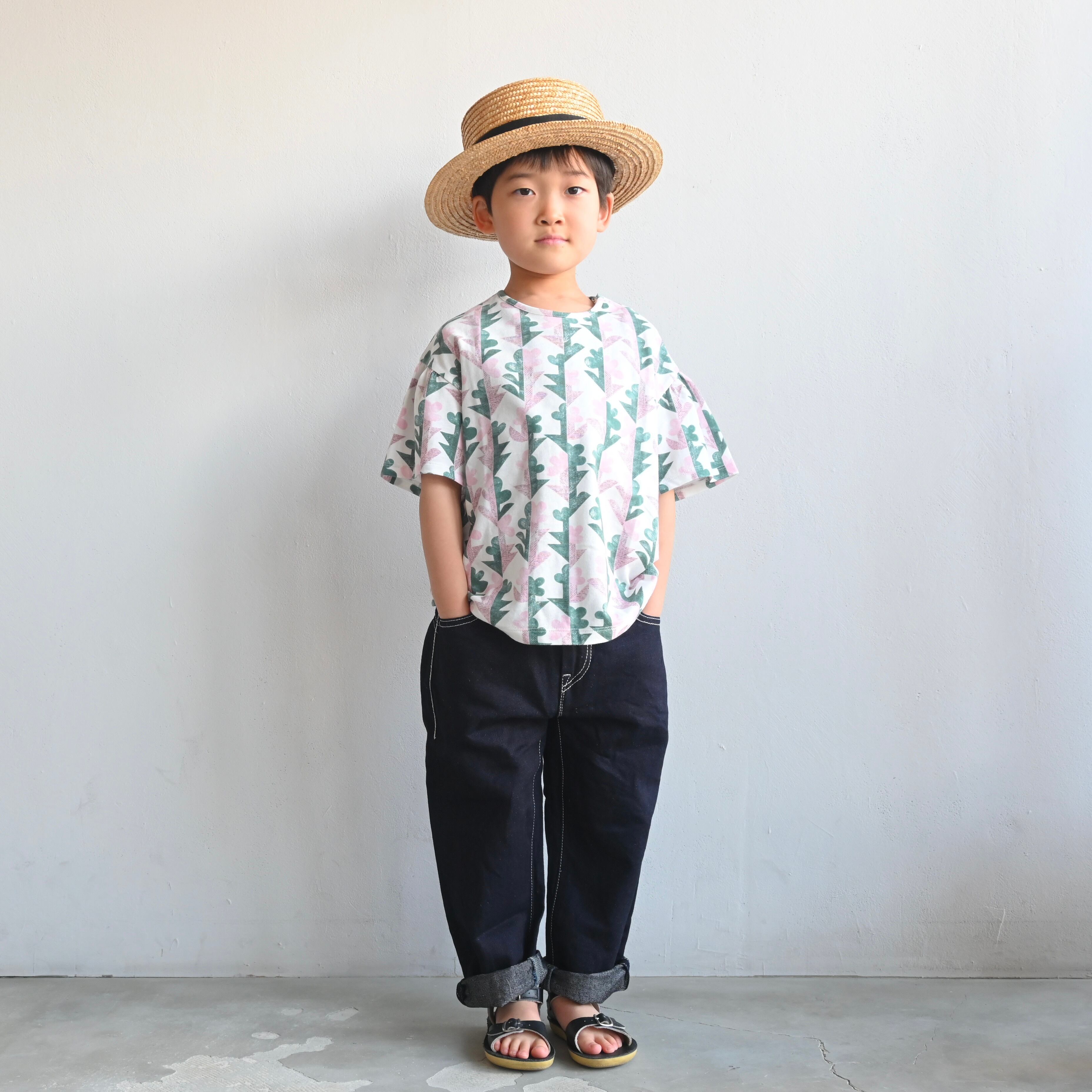 【CPGN】Serene Flower 半袖T 2色 CPGN】Serene Flower 半袖T 2色 PING APPAREL】10色総柄サラ