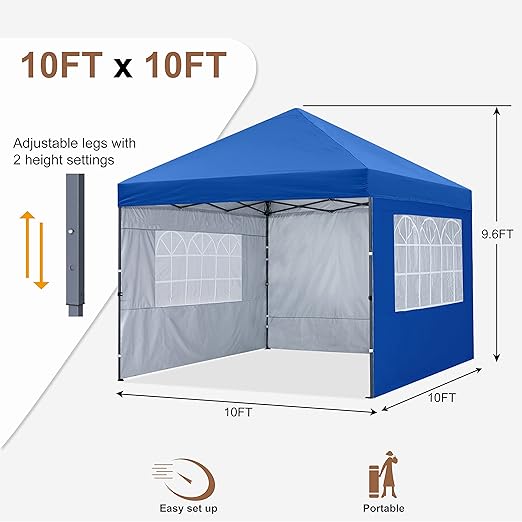 ワンタッチ タープテントUVカットアウトドアキャンプ日除け2MグレA