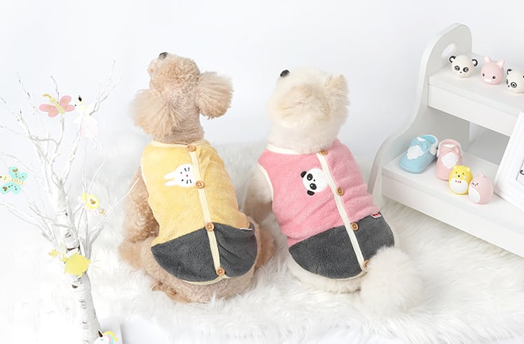 faceトップス 2color S ~ 2XL / 犬服 秋冬 新作 ドッグウェア 可愛い 犬の服 ペット わんこ服 小型犬 中型犬 猫 top92