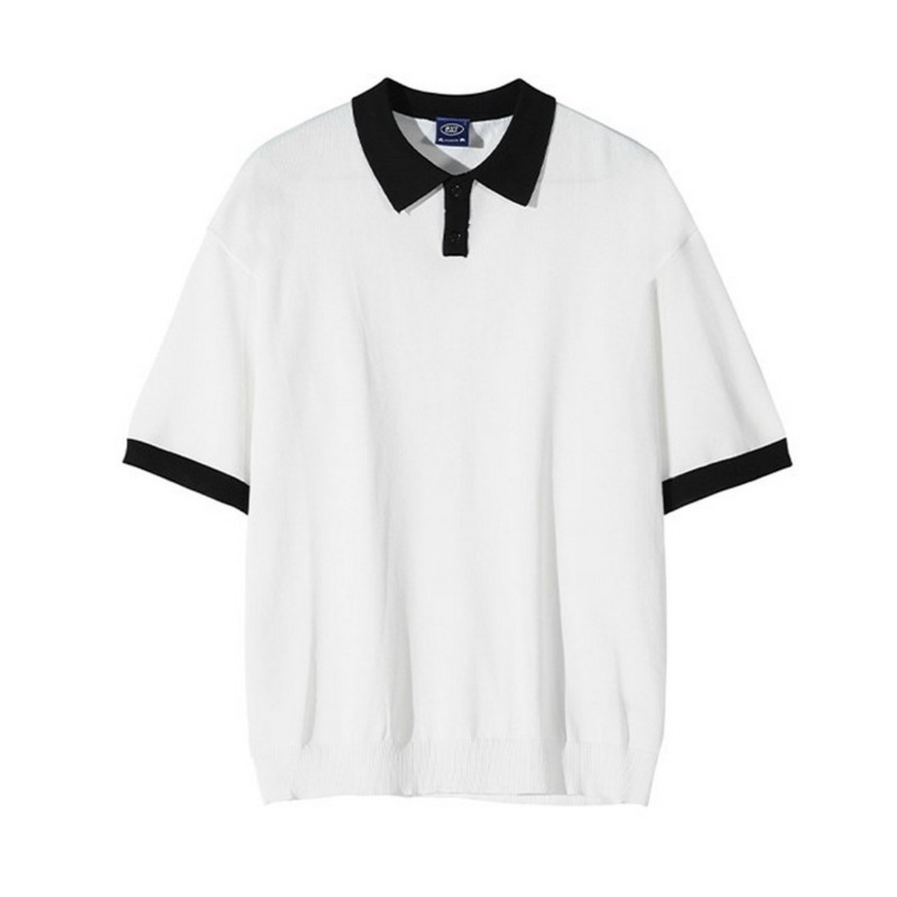 モノトーンバイカラーポロシャツ　MT0080223