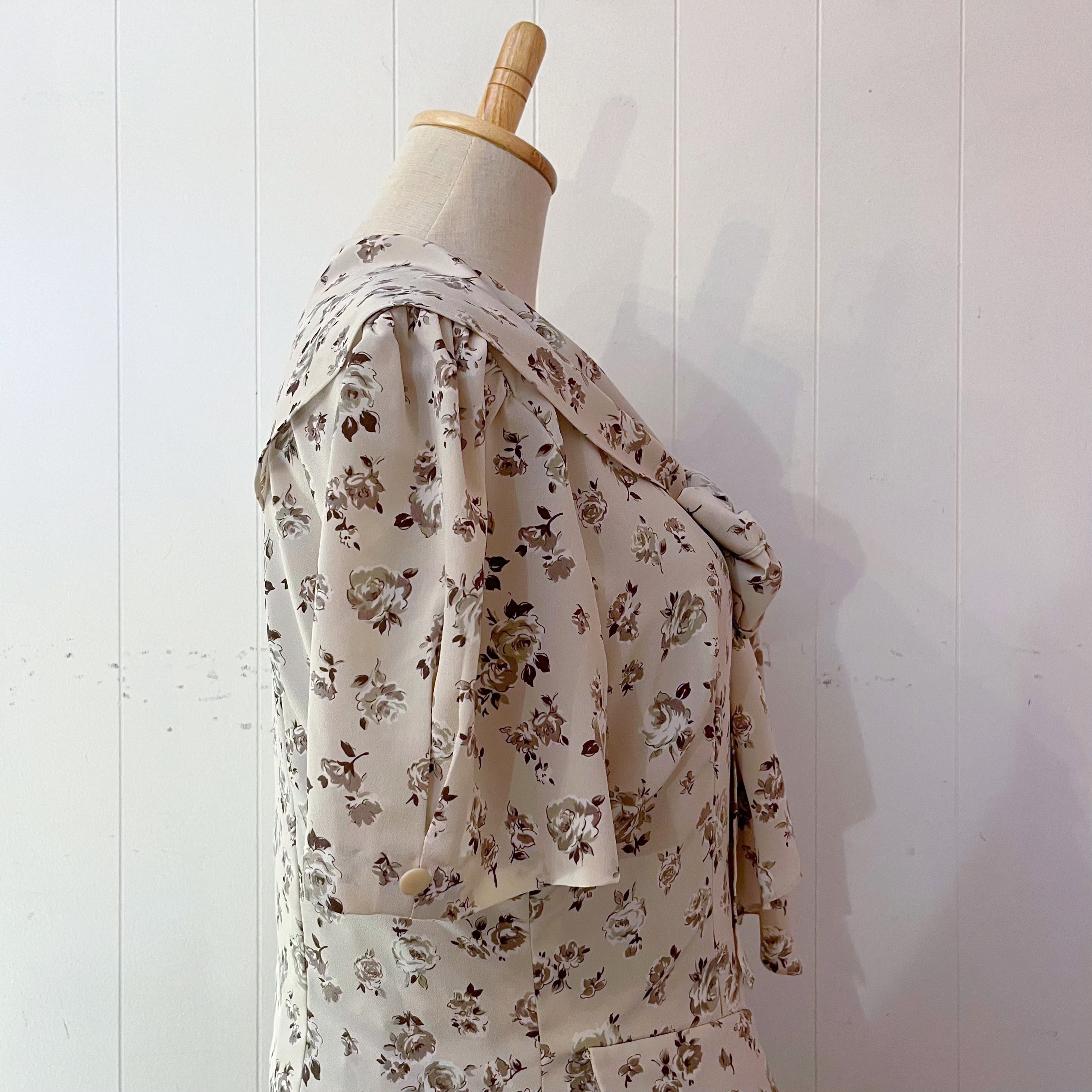 ribbon sailor collar separate one-piece