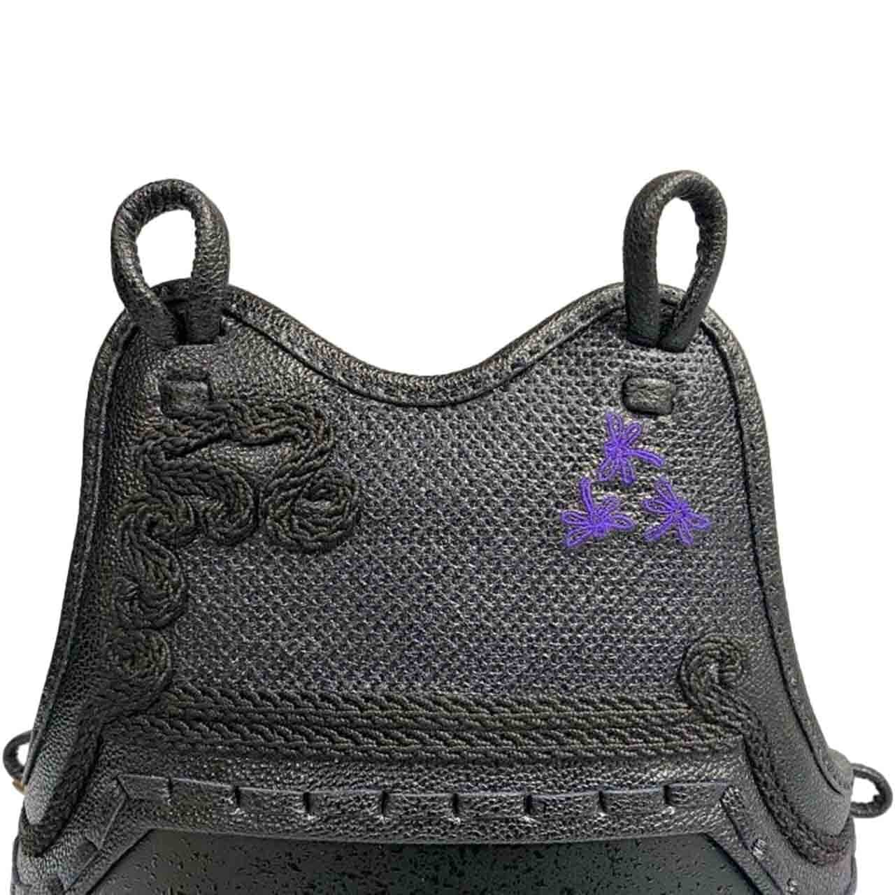 幼年用変り塗胴SSサイズ(トンボ刺繍／黒石目胴台) | 江戸川防具