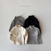 【取寄】THE GOGUMA ふんわり無地タートルネックTシャツ｜冬服｜韓国子供服