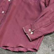 stitch design silk shirt