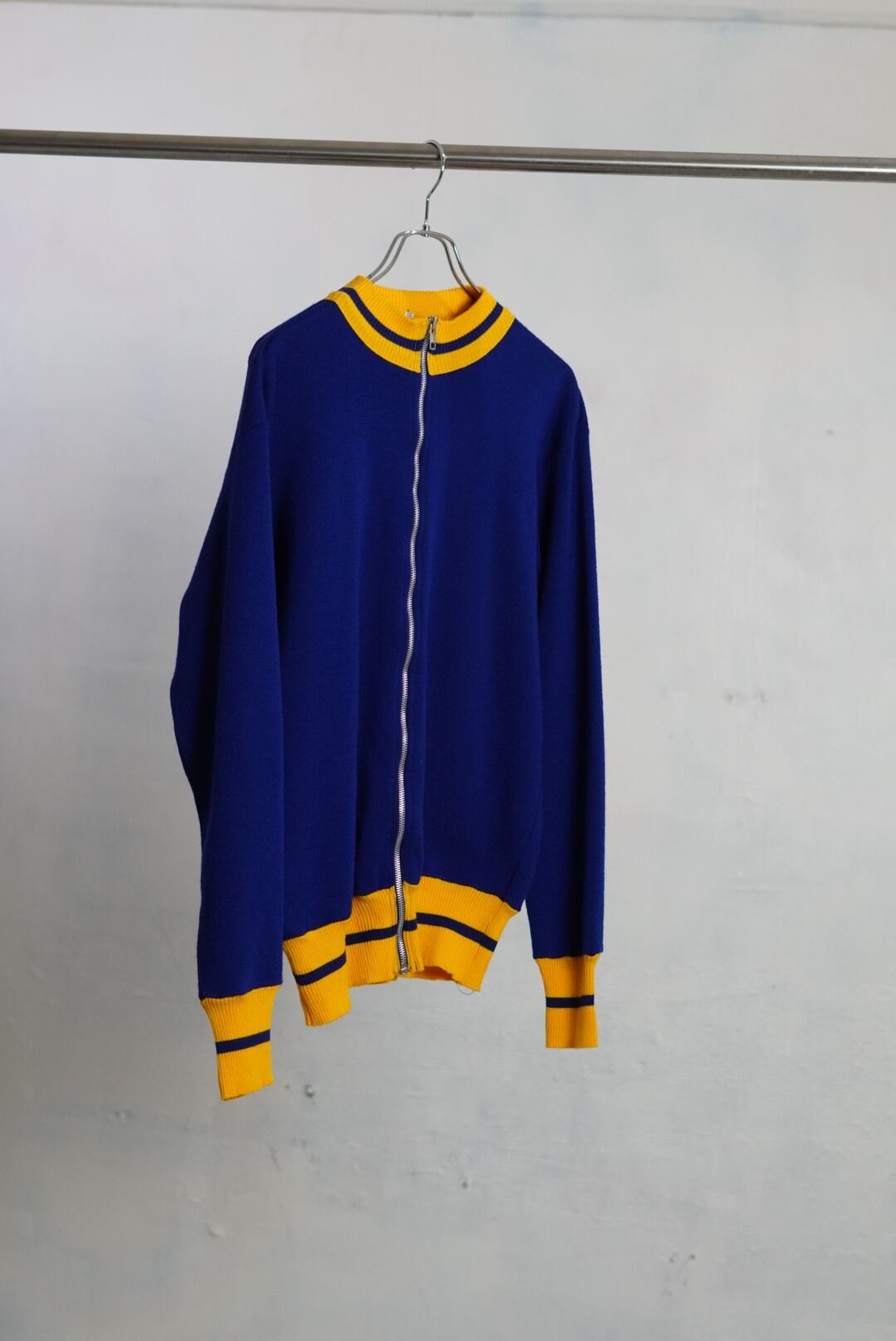 80's HIGH GAGE KNIT TRAK JACKET