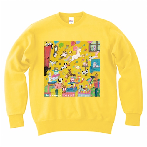 handmade lovers!限定スウェット（yellow）2XL