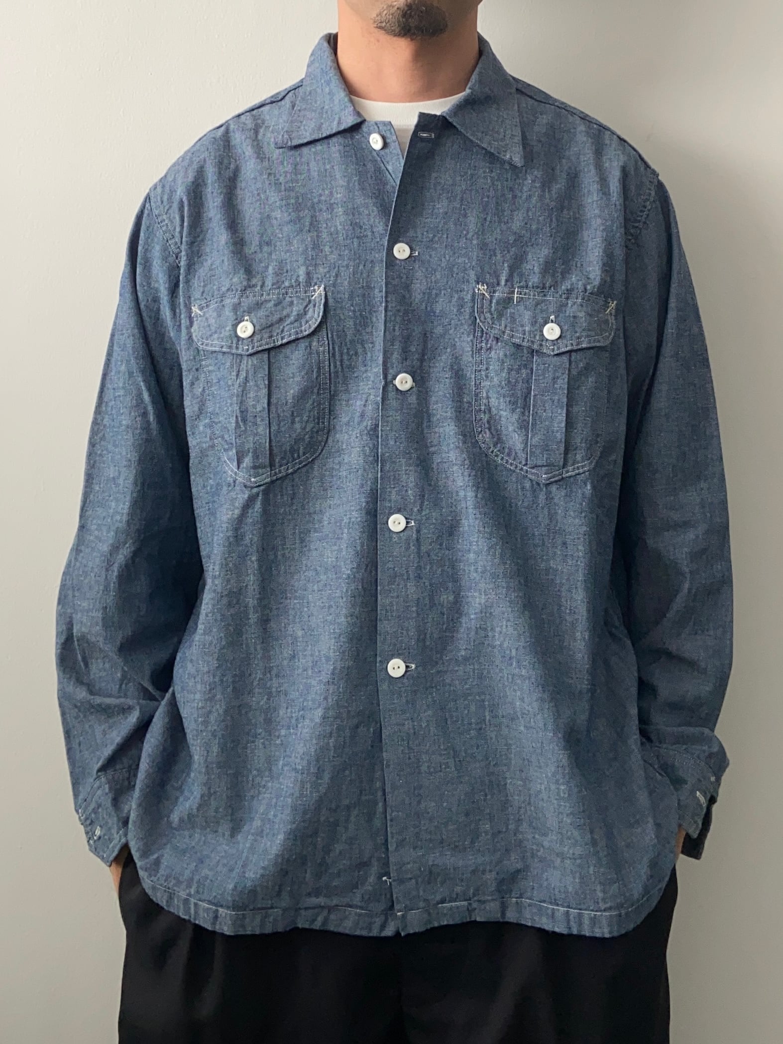 POST O'ALLS / 1208 / NEW SHIRT / classic chambray - indigo | DEXIM