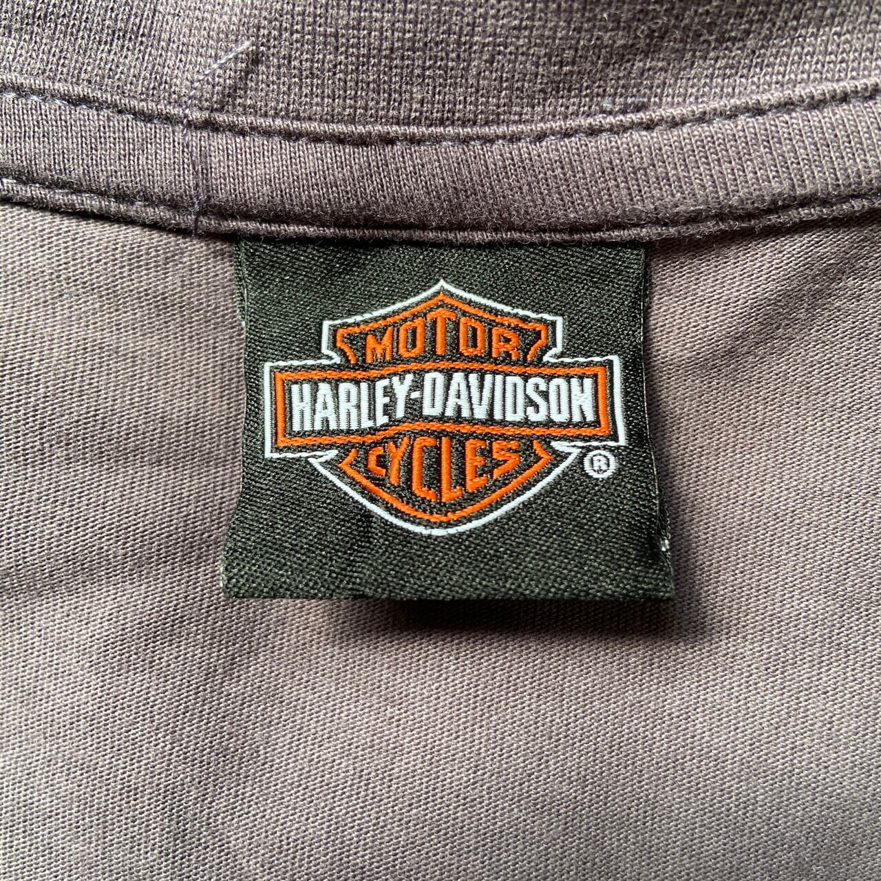 ビッグサイズ Harley-Davidson ハーレーダビッドソン 両面プリント ...