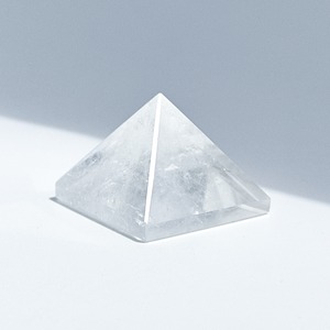 クリアクォーツピラミッド02◇Clear Quartz◇天然石・鉱物・パワーストーン