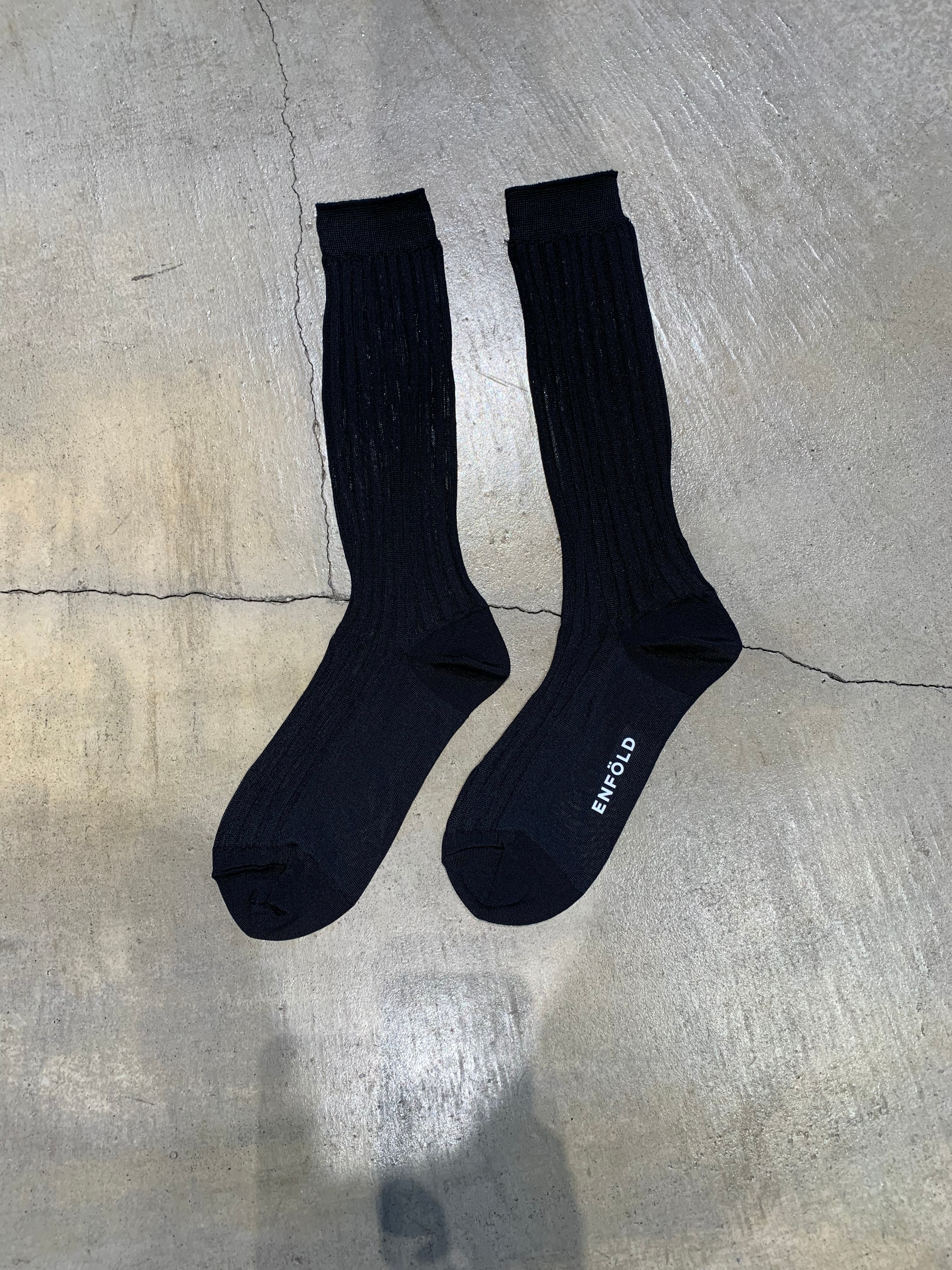 23AW】ENFOLD エンフォルド / RIB SOCKS | TRENTオンラインショップ