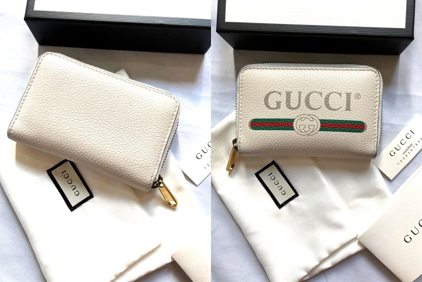 正規 美品 GUCCI 新作 定価57200円 グッチ ヴィンテージ ロゴプリント