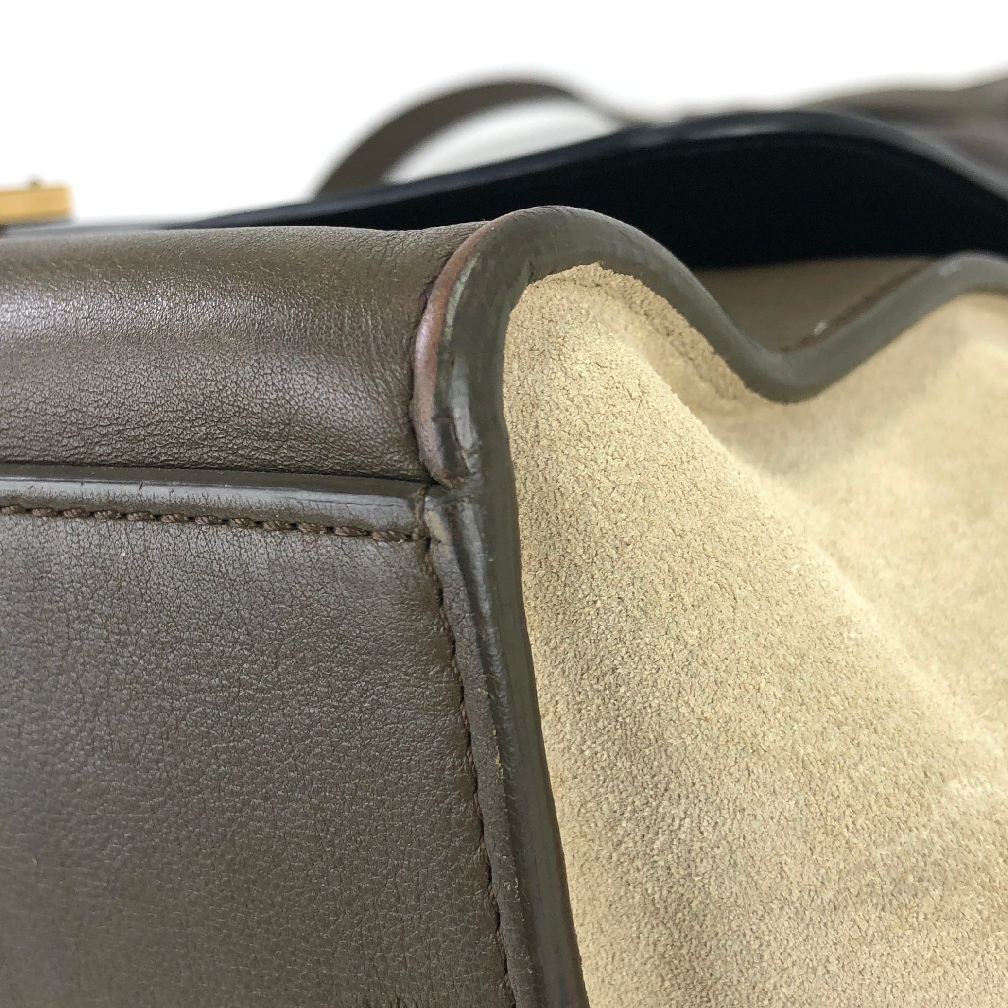 CELINE セリーヌ トラペーズ Trapeze 2WAY レザー ショルダーバッグ