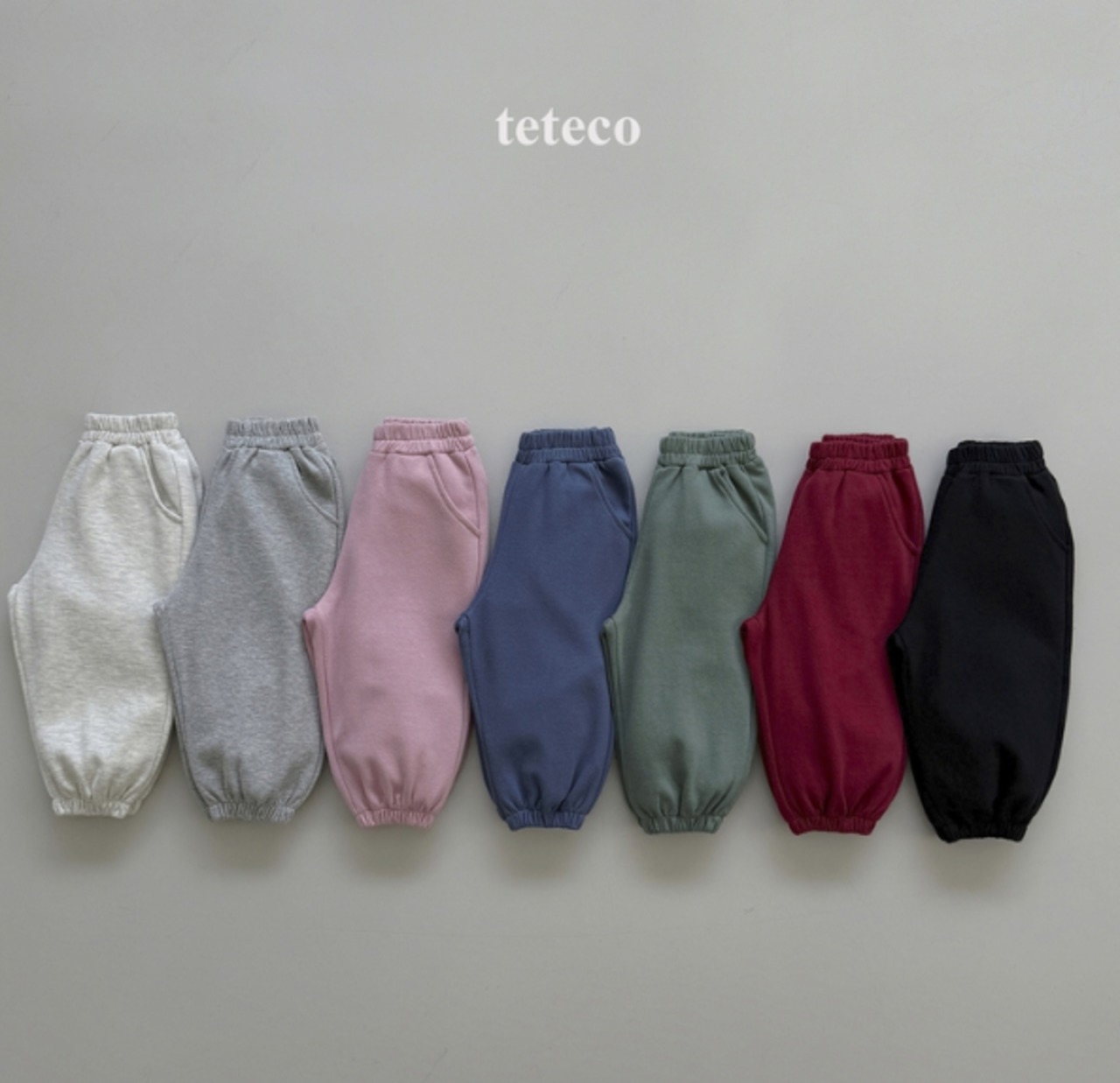【取寄】teteco クレヨンジョガーパンツ｜秋服｜韓国子供服｜ 26/AT
