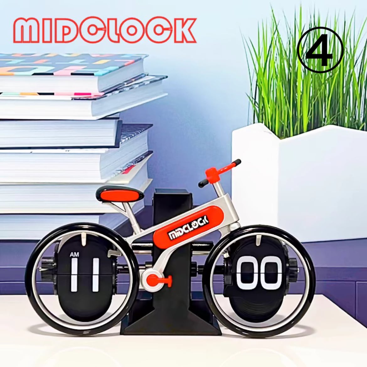 時計 おしゃれ 自転車型 インテリア 置き時計 | Gadget Labo