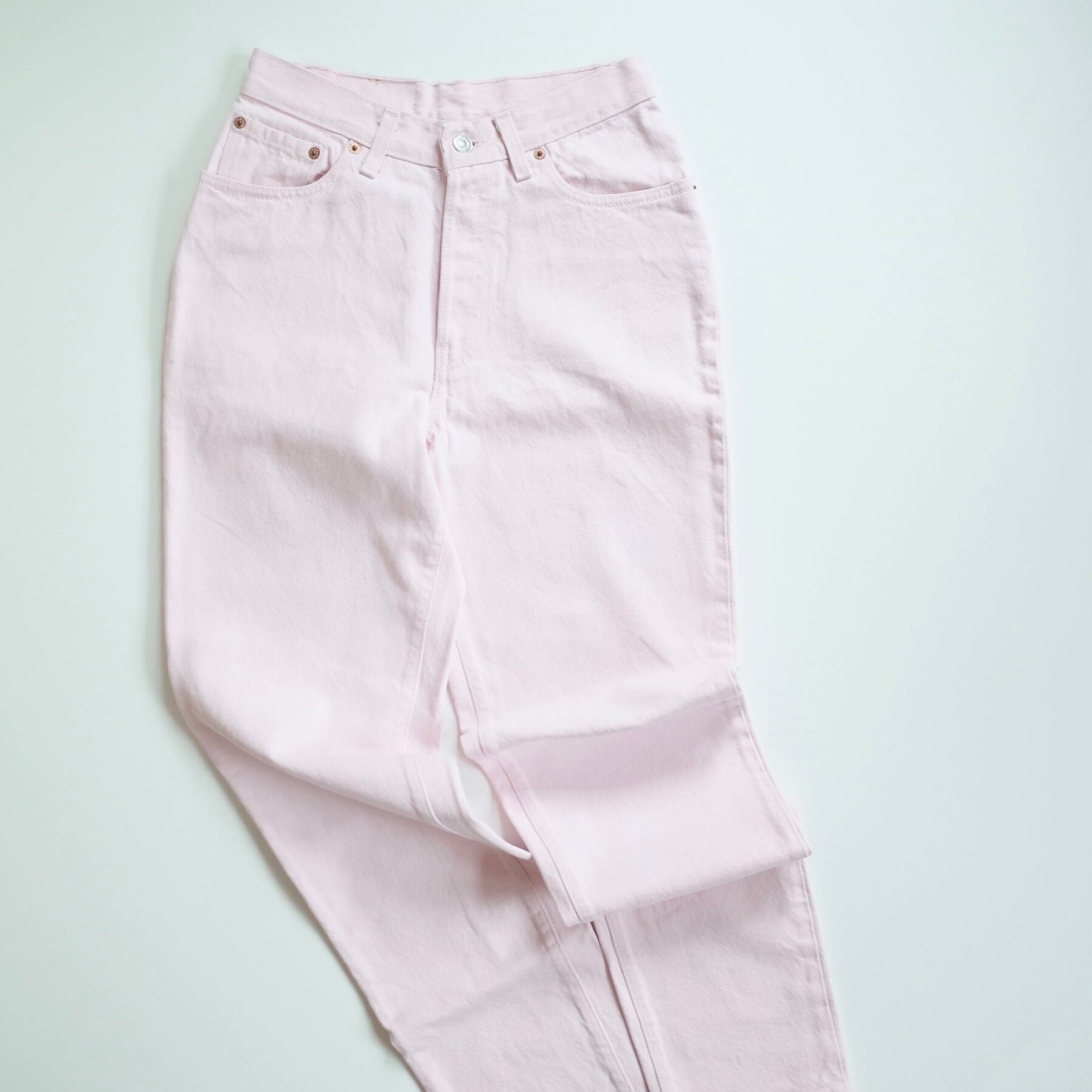 90s Levi's 17501 tapered color denim pants