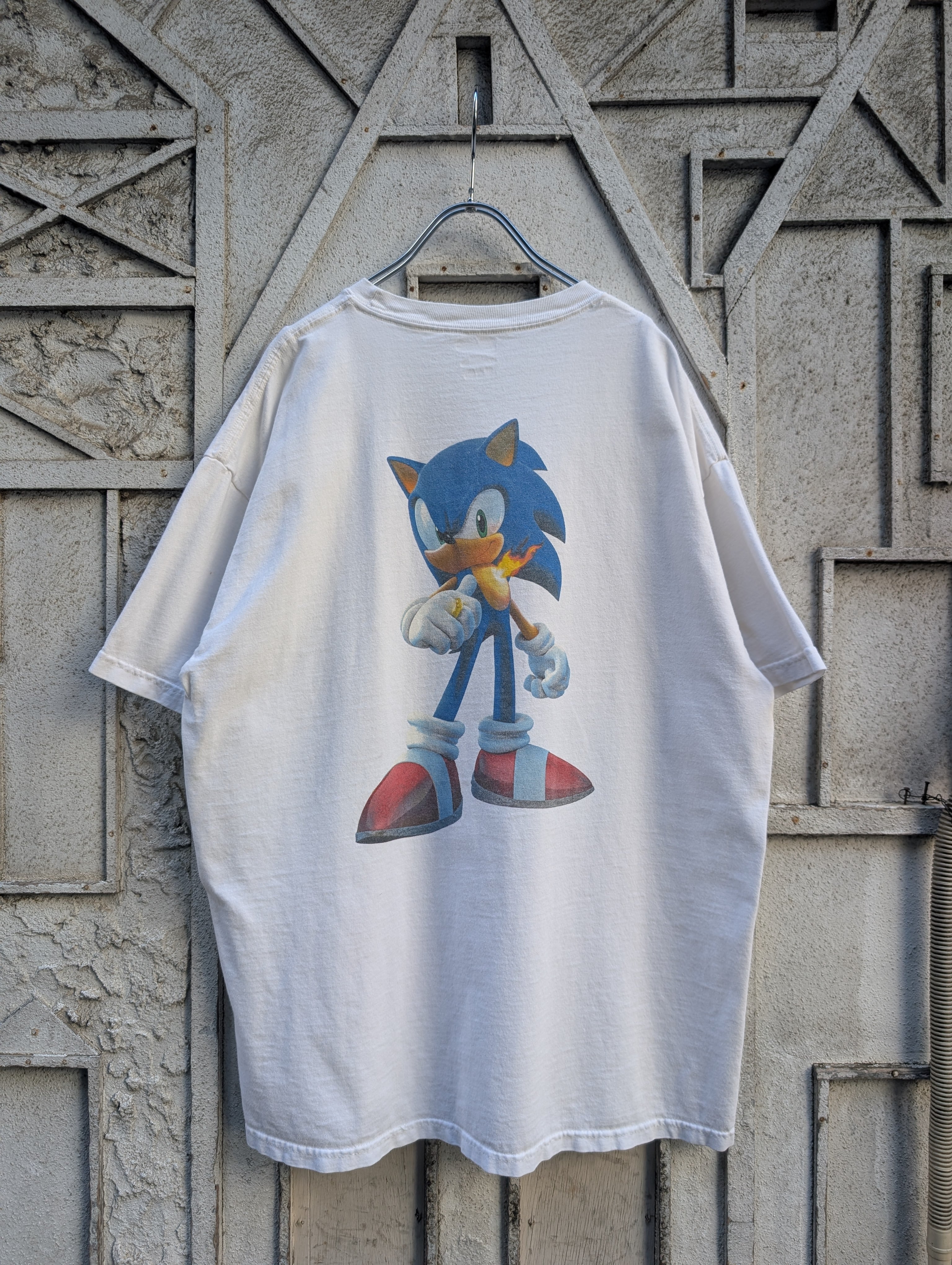 "SONIC THE HEDGEHOG" print tee