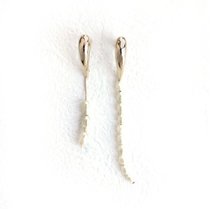 SOAR／Pearl Earrings  Gold
