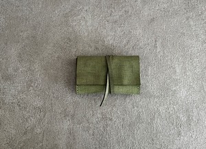 Compact wallet pistachio (string)　コンパクト財布　 ピスタチオ（紐） ＜B＞