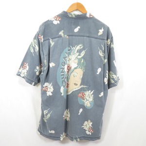Tommy Bahama BUNGALO ロブスター柄 アロハシャツ sizeXL/トミーバハマ 0702