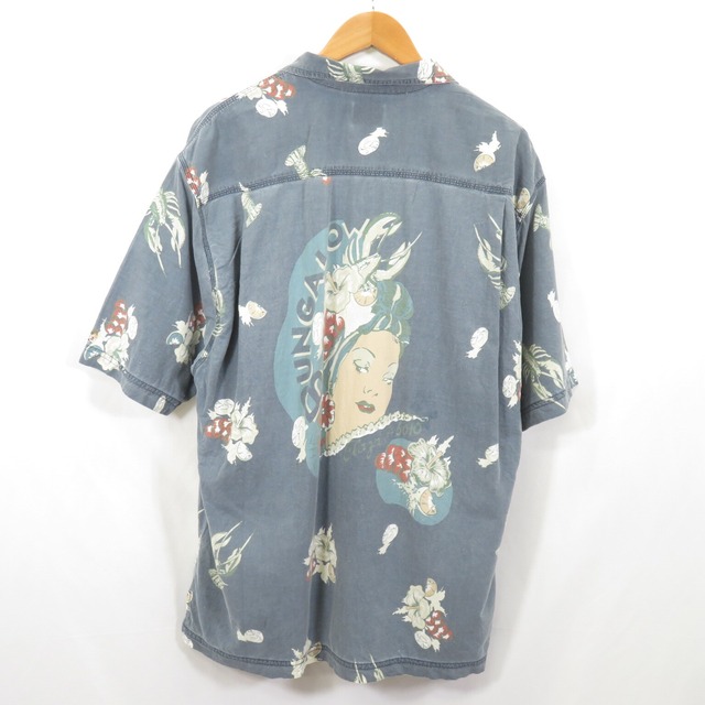 Tommy Bahama BUNGALO ロブスター柄 アロハシャツ sizeXL/トミーバハマ 0702