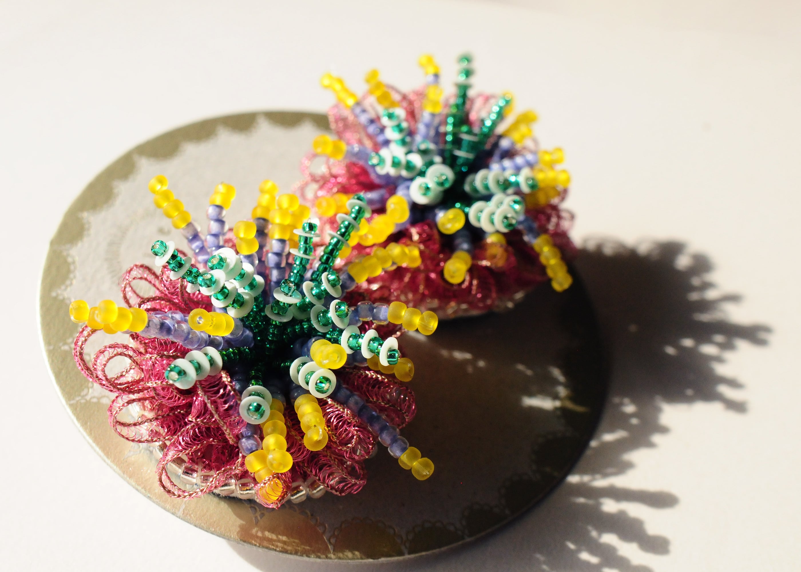 < Sisi >『 流れ、揺れ、咲く 』サージカルステンレスピアス