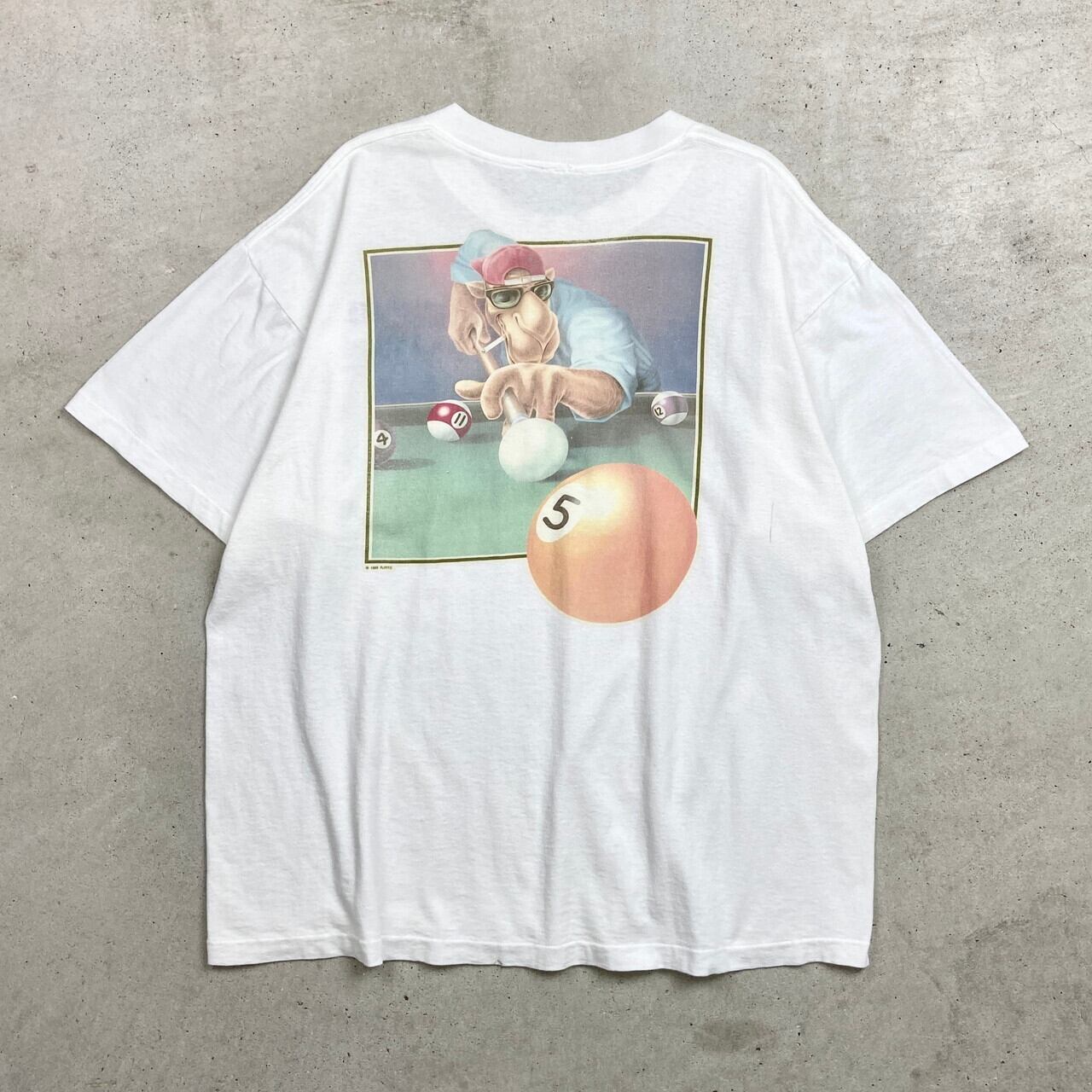 90年代 CAMEL キャメル タバコ アドバタイジングプリントTシャツ ポケT