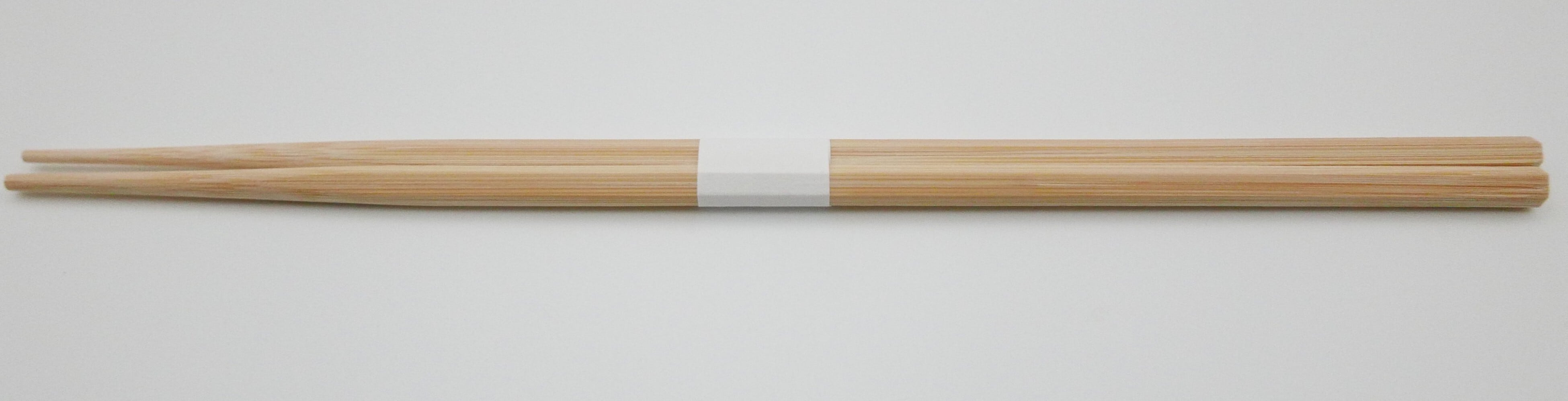 竹六角箸24cm 白帯巻き 3000膳