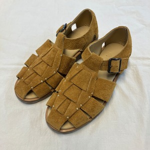 "未使用品“ Paraboot "PACIFIC" SUEDE GURKHA SANDAL《39》