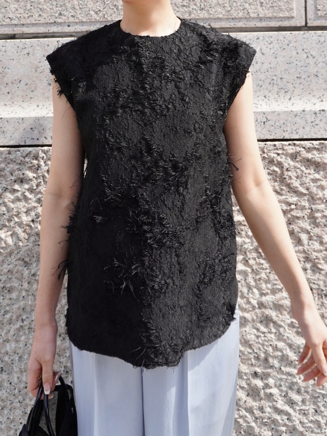 【予約】Lily blouse / black (4月下旬発送予定)