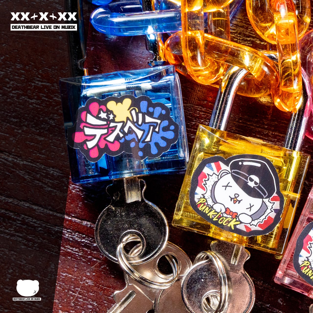 ACCESSORIES】アクリルチェーンネックレス | DEATHBEAR LIVE ON MUZIK