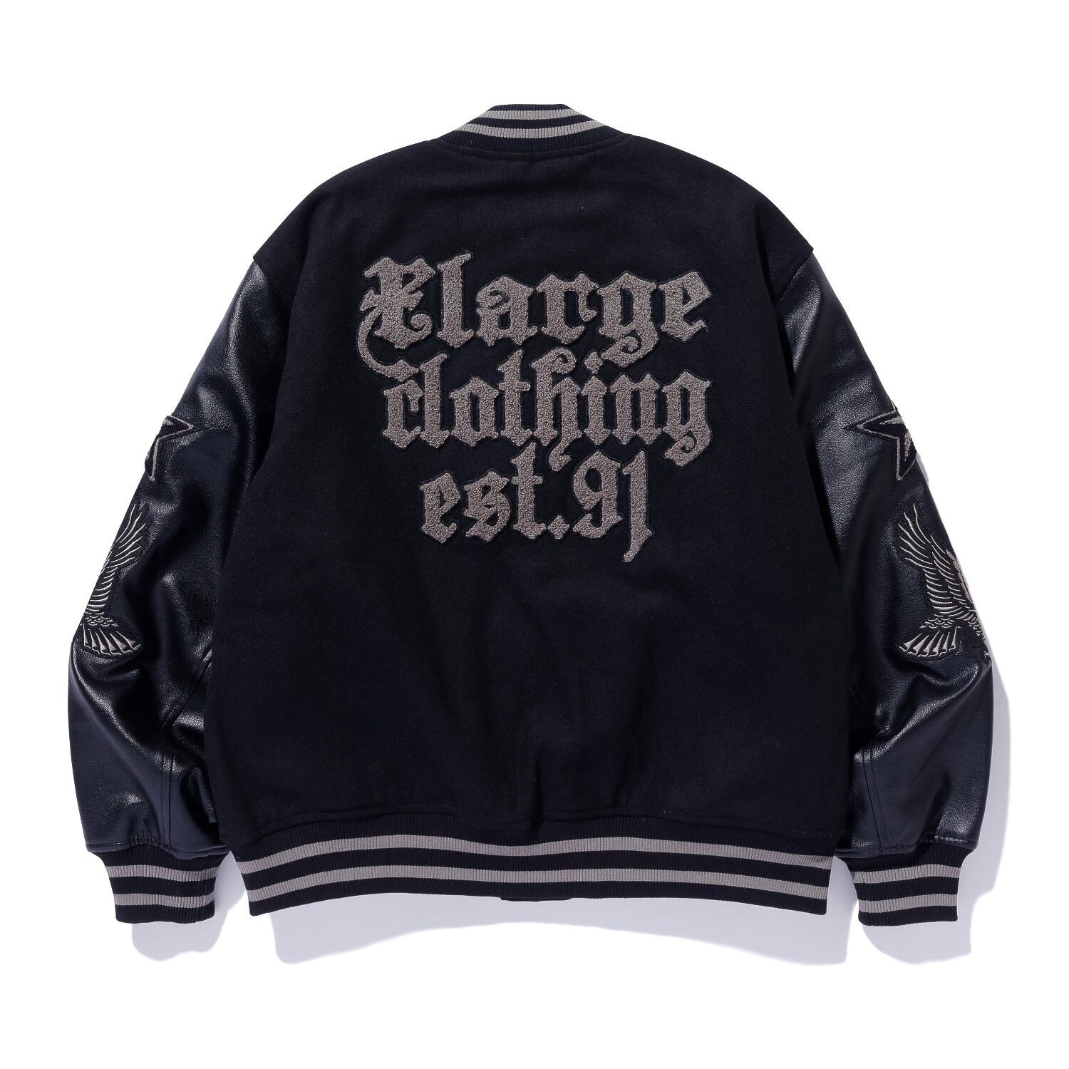 XLARGE（エクストララージ） VARSITY JACKET メルトンスタジャン