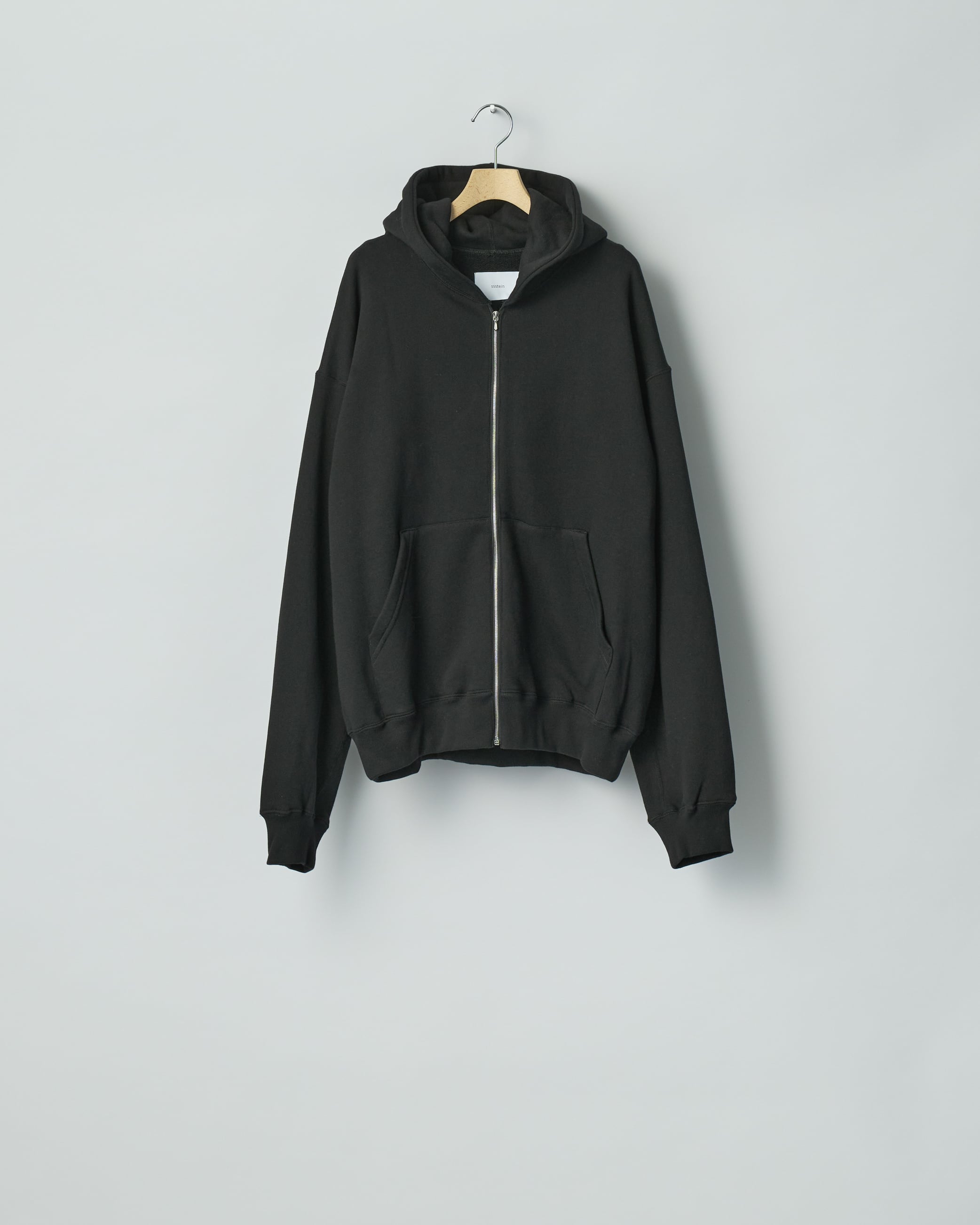 leather hooded short jacket - ssstein | 10010