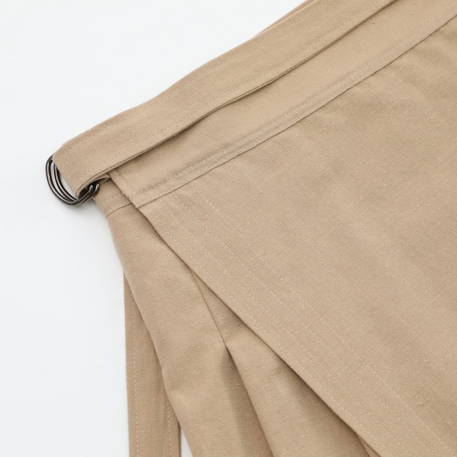 araso meets chisato yamamoto /KASURI WRAP SKIRT