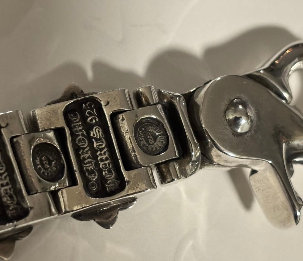 幻の逸品】 CHROME HEARTS クロムハーツ Hリンク BSフレア クリップ