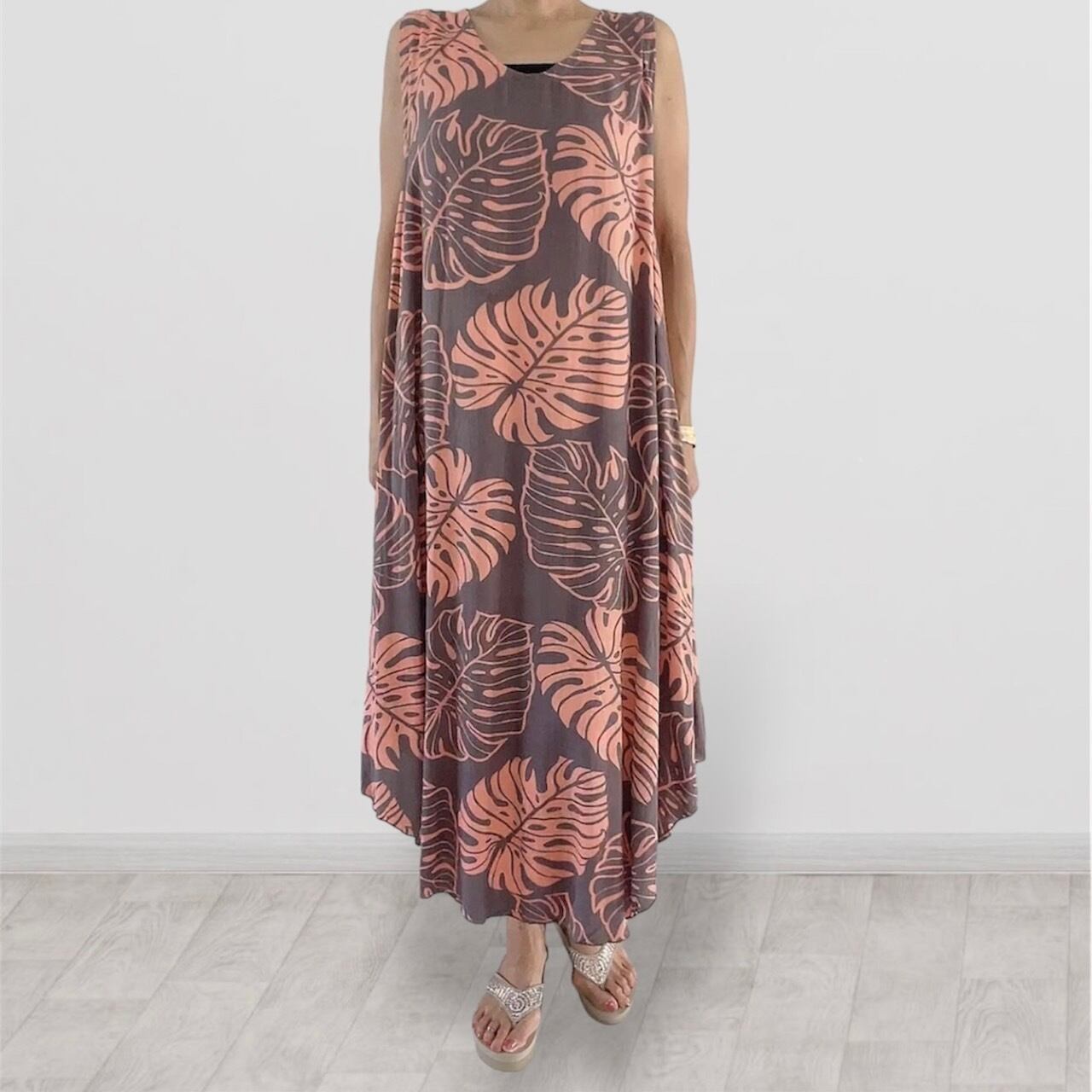 ノースリーブワンピース Designed in Hawaii 当店オリジナル | *Leimaikai*
