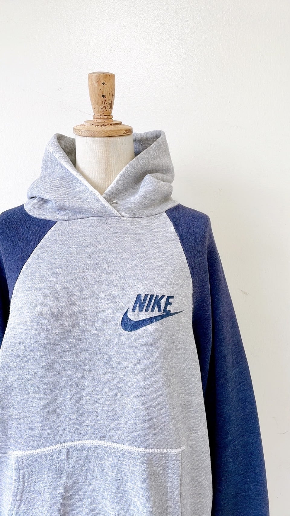 70年代～ NIKE 2トーンラグランスリーブスウェットパーカー USA製