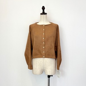 SELECT マシュマロスウェードカーディガン【54201】