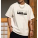 【BDCT】Retro Fuzzy Print Short Sleeve T-Shirt