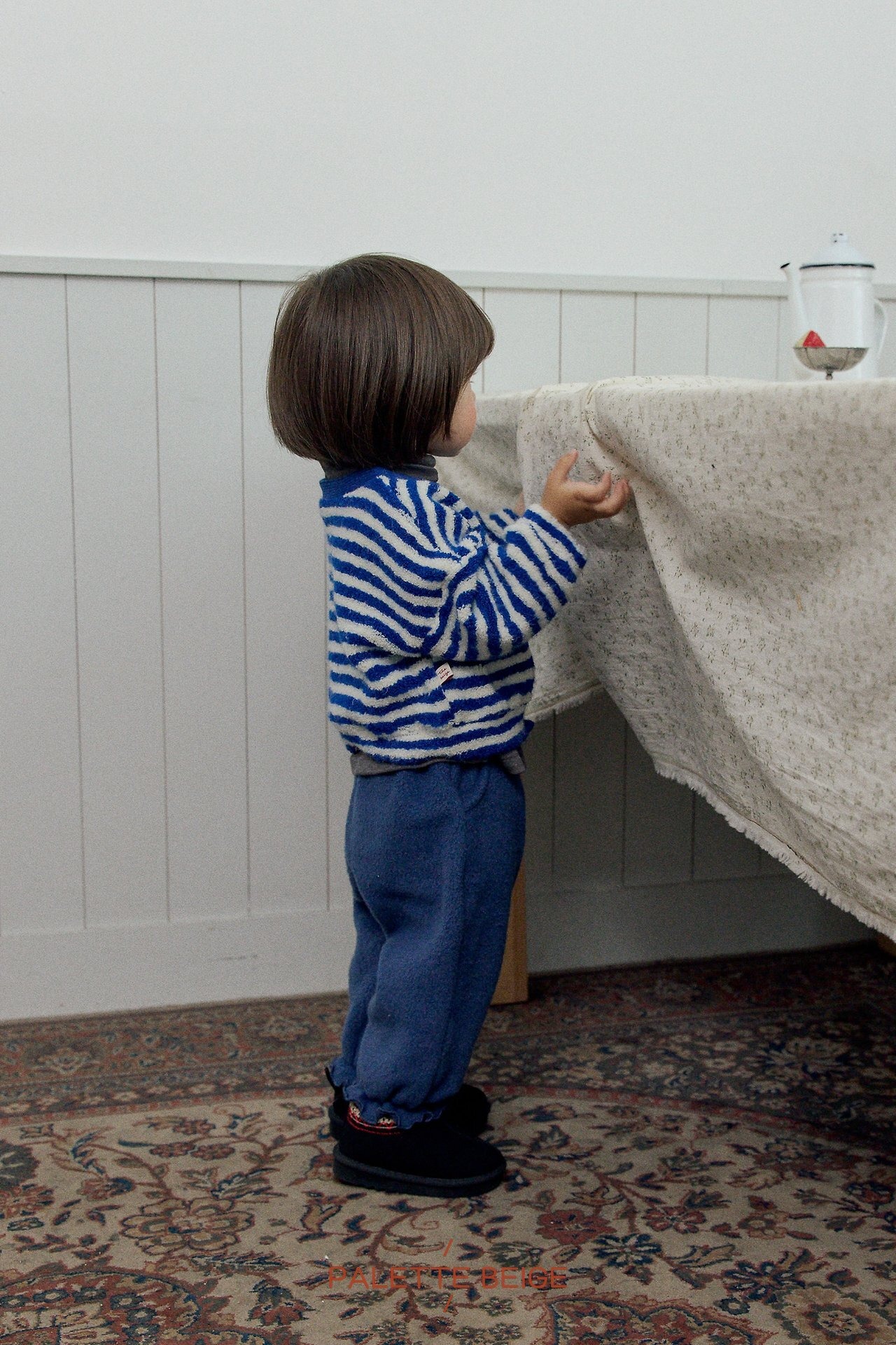 the beige［取寄］stripe cardigan 26winter