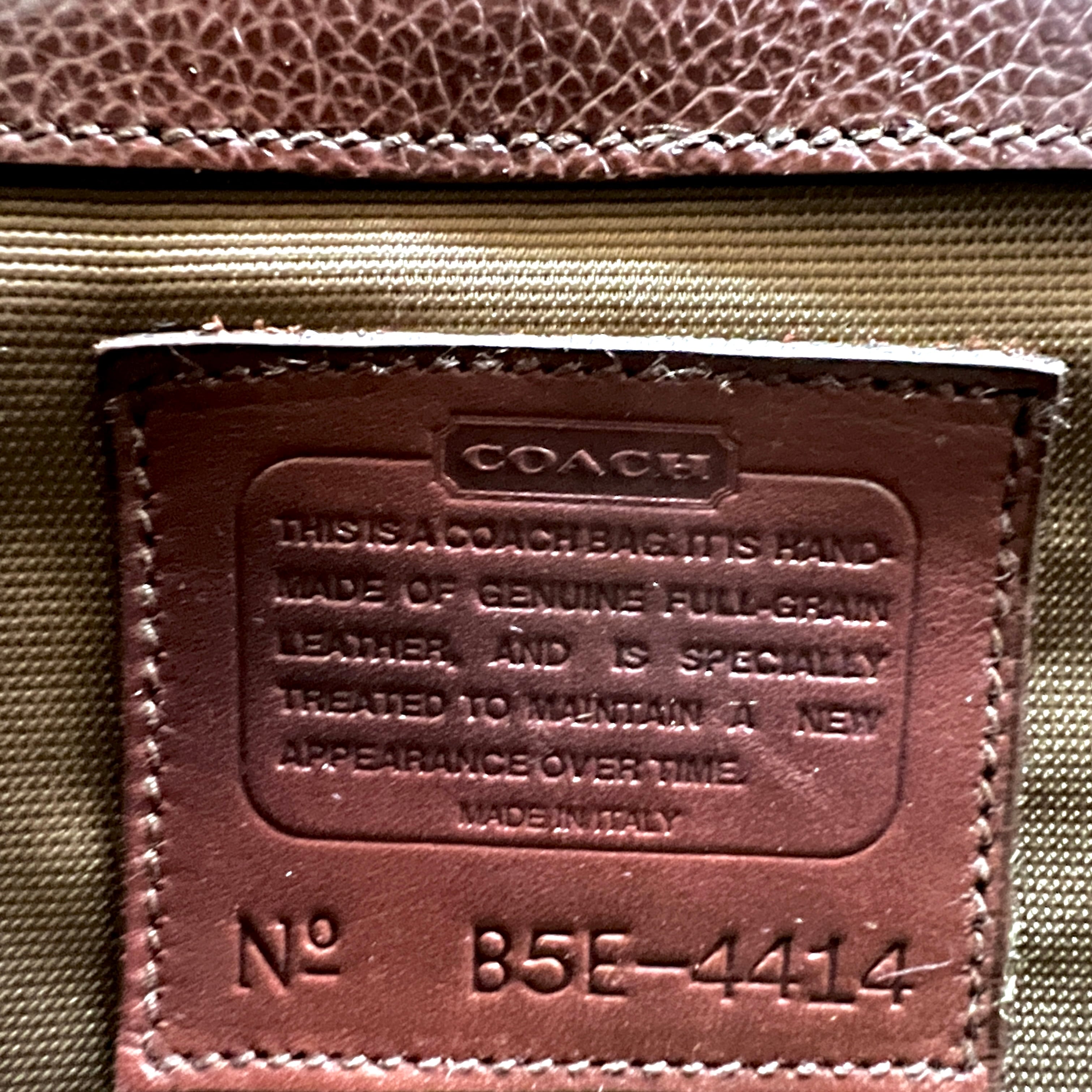 Vintage Coach 4414 Madison COPLEY BAG 1995 | ONE VINTAGE