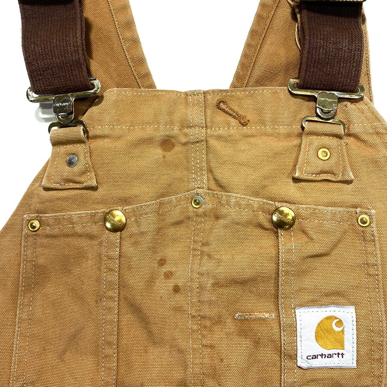 ビックサイズ！USA製 Carhartt カーハート ダック地 オーバーオール